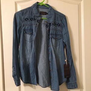 Denim Button Down